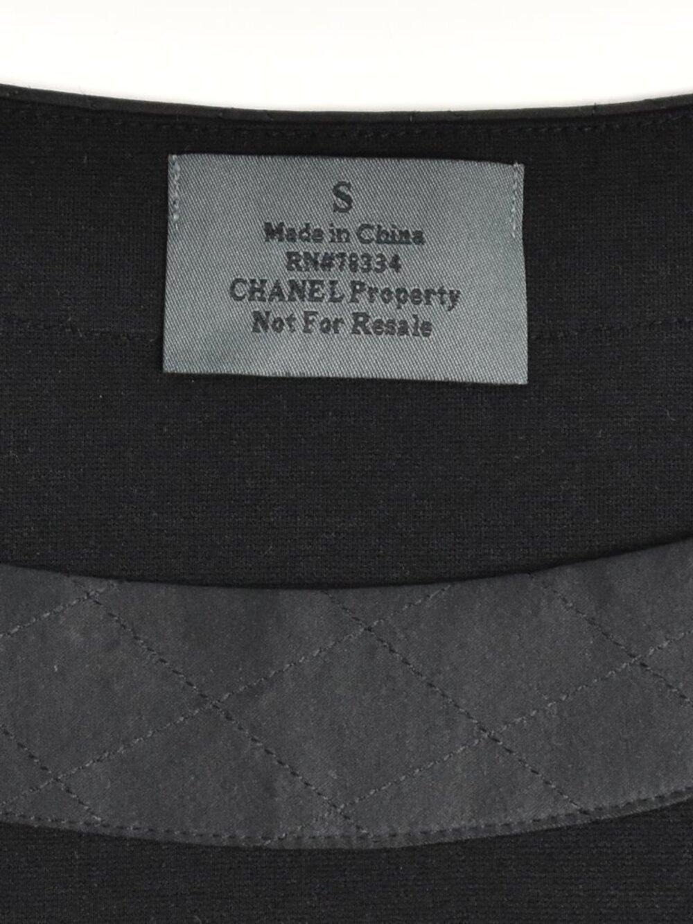 Chanel Logo Property Uniform Top Black - S - Picture 12 of 14